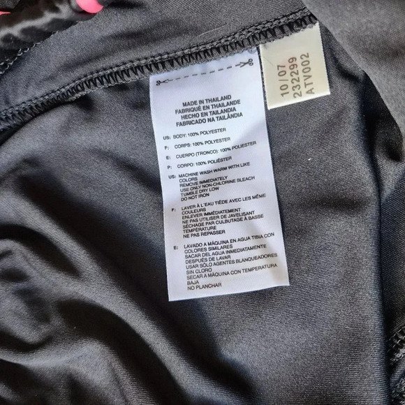 New Adidas Active Pant Women Small Black Polyester CL Loose Capri Stretch - Picture 9 of 10